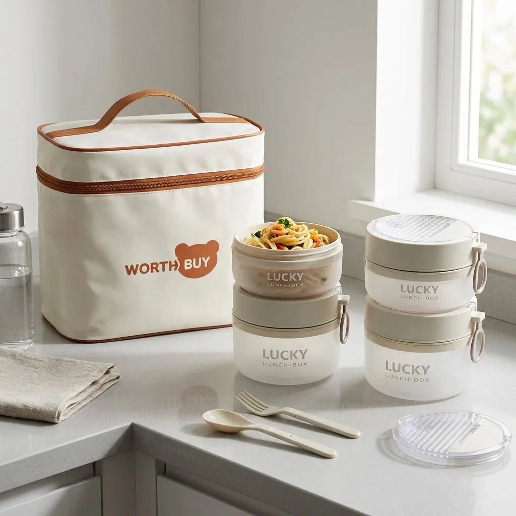 Meal Prep Or Prep Meal - Zestaw plastikowych pojemników na lunch, które