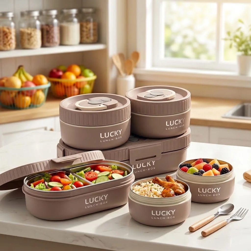 Meal Prep Bowl - Zestaw termicznych pojemników na lunch ze