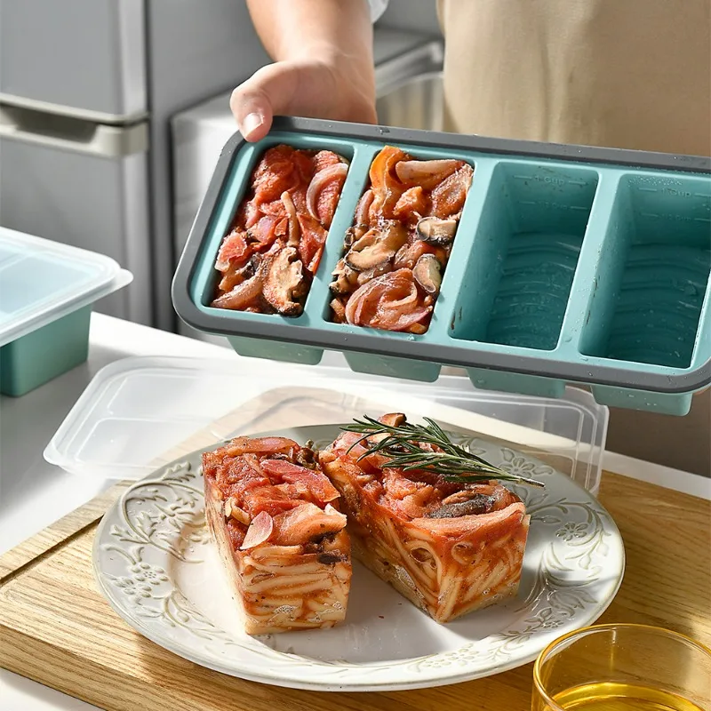 Souper Cubes, silikonowe formy – Meal Prep Template recenzja i cena
