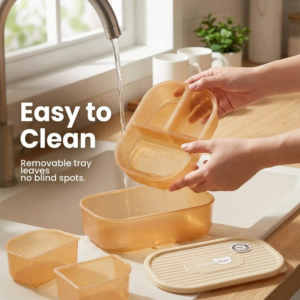 Plastikowe pudełko bento z prz – Meal Prep Or Prep Meal recenzja i cena