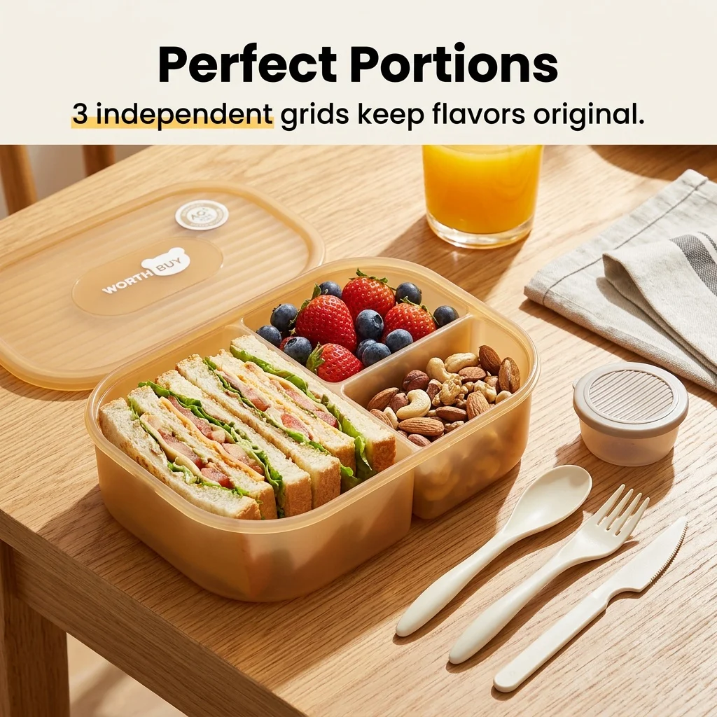 Plastikowe pudełko bento z prz – Meal Prep Or Prep Meal recenzja i cena