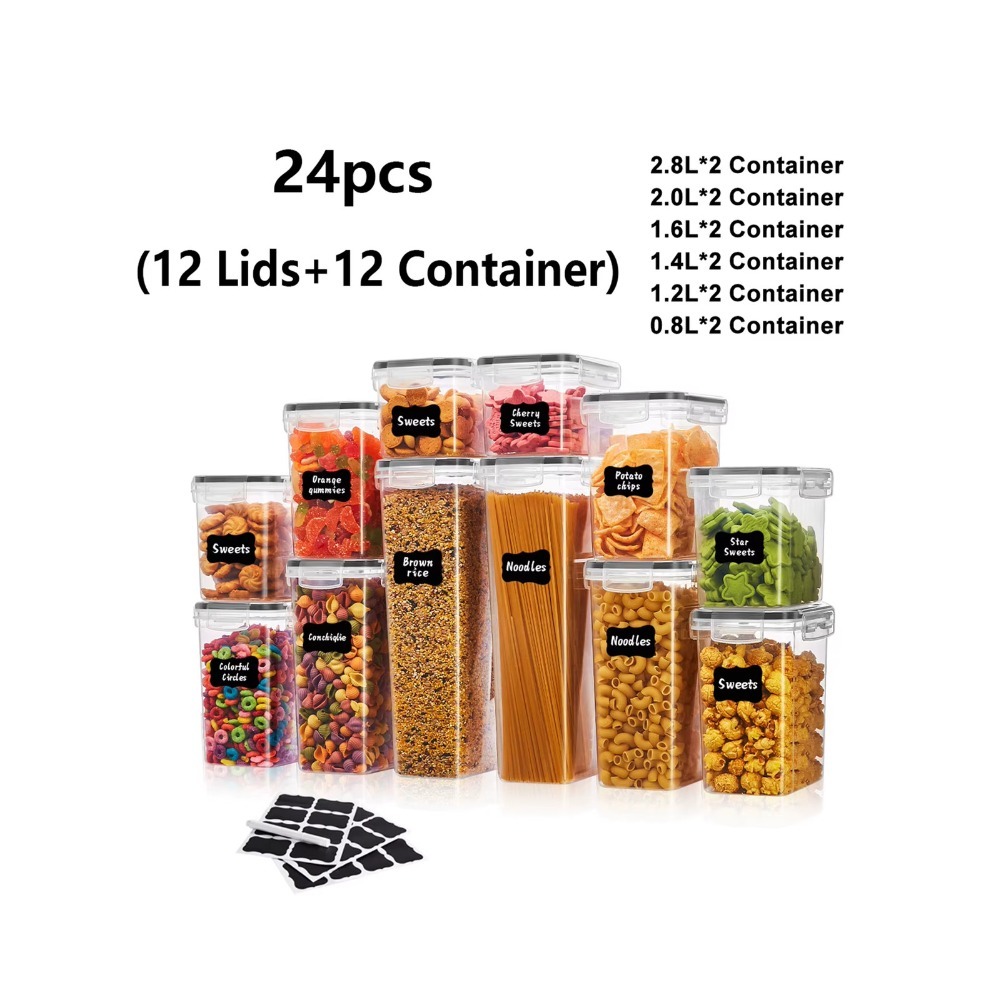 24 sztuki szczelnych pojemnikó – Meal Prep With Rice recenzja i cena