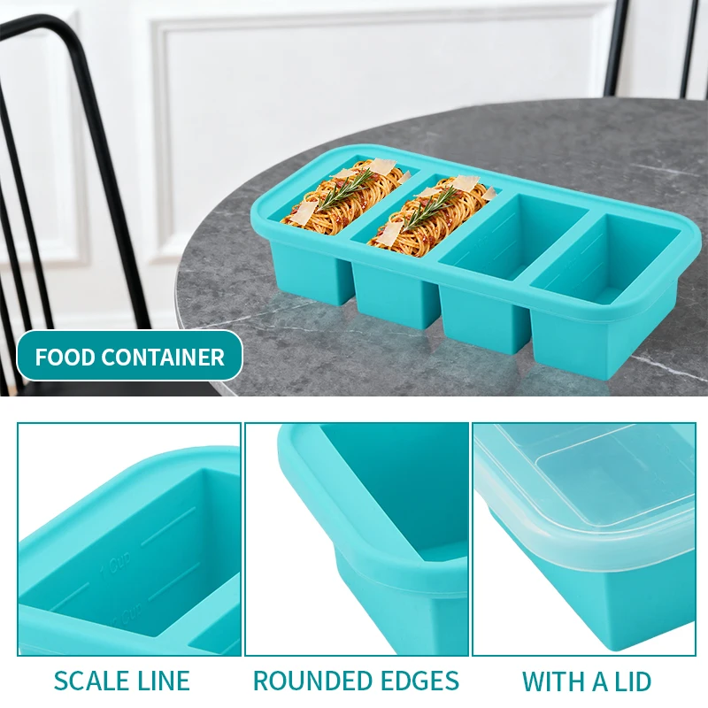 2- lub 3-częściowa silikonowa  – Meal Prep Or Prep Meal recenzja i cena