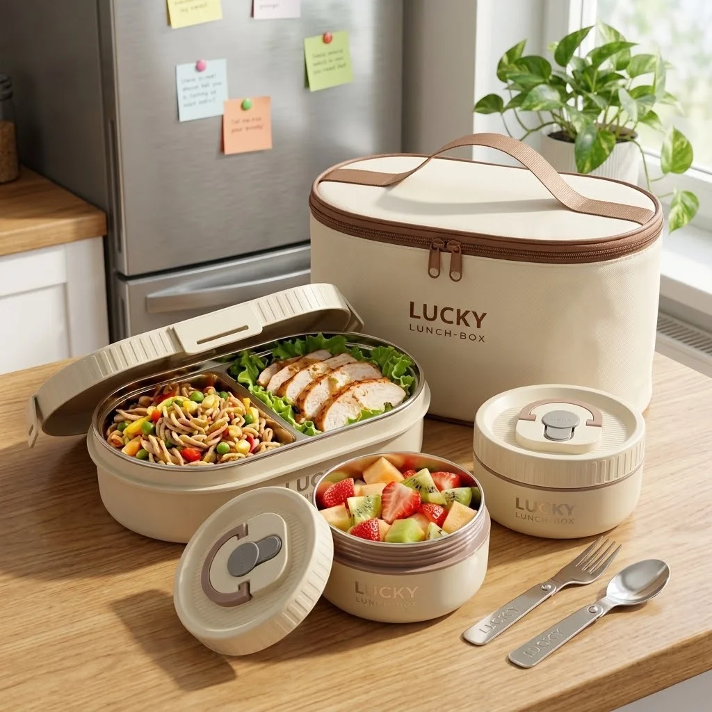 Pudełko bento ze stali nierdze – Meal Prep Or Prep Meal recenzja i cena