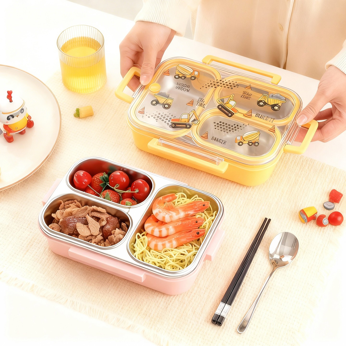 Duży, pojemny, kreskówkowy lun – Meal Prep Bowl recenzja i cena